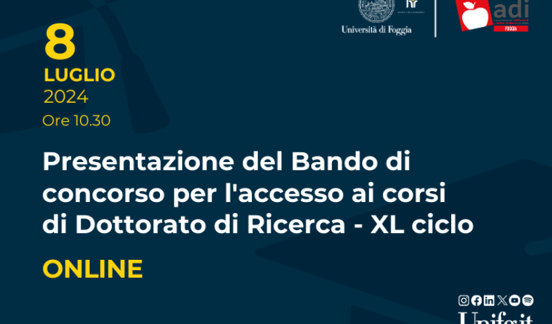 Dottorato XL ciclo
